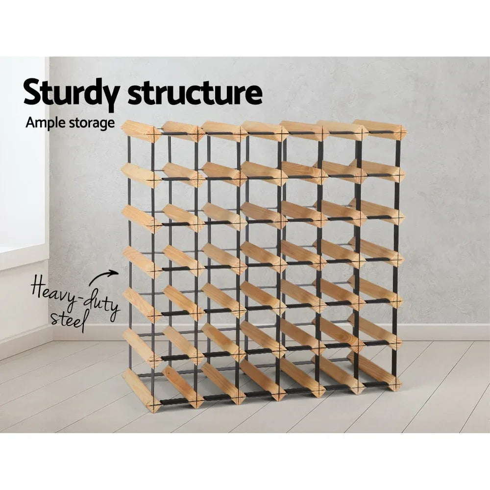 Artiss Wine Rack 42 Bottle - Mekamart Australia