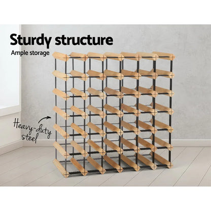 Artiss Wine Rack 42 Bottle - Mekamart Australia