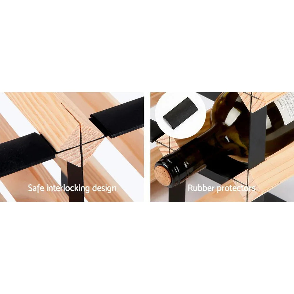 Artiss Wine Rack 72 Bottle - Mekamart Australia