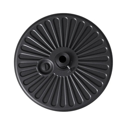 Instahut Outdoor Umbrella Base Weight Round Plastic Pole Holder 30-48mm Beach - Mekamart Australia