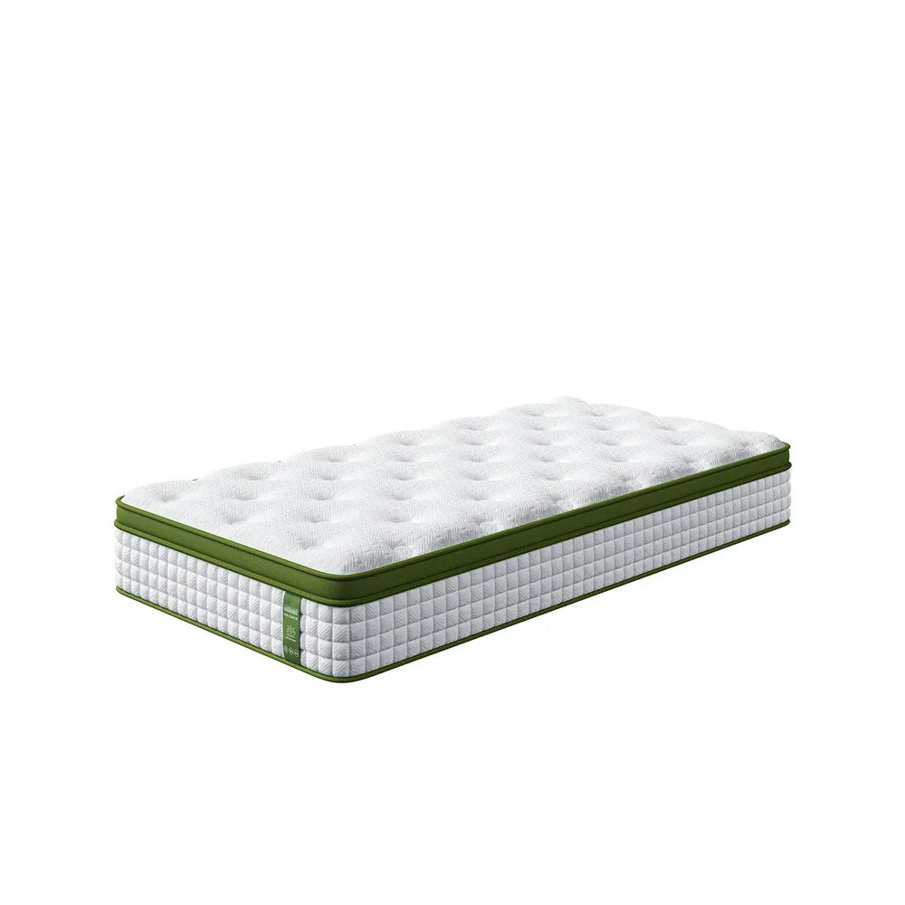 BedStory King Single 30cm Hybrid Mattress Cooling Gel Memory Foam 5 Zone Pocket Spring Bed Temperature Regulating - Mekamart Australia