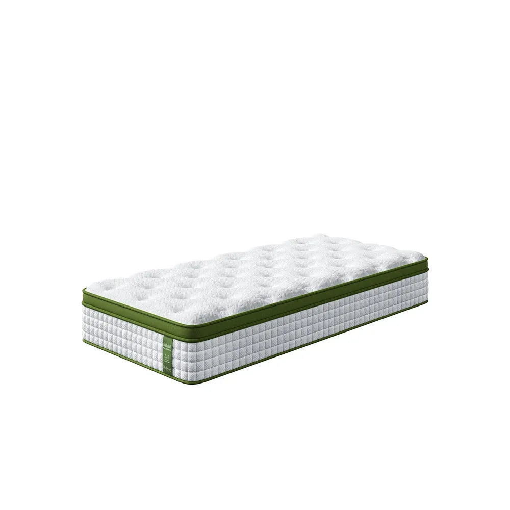 BedStory Single 30cm Hybrid Mattress Cooling Gel Memory Foam 5 Zone Pocket Spring Bed Temperature Regulating - Mekamart Australia