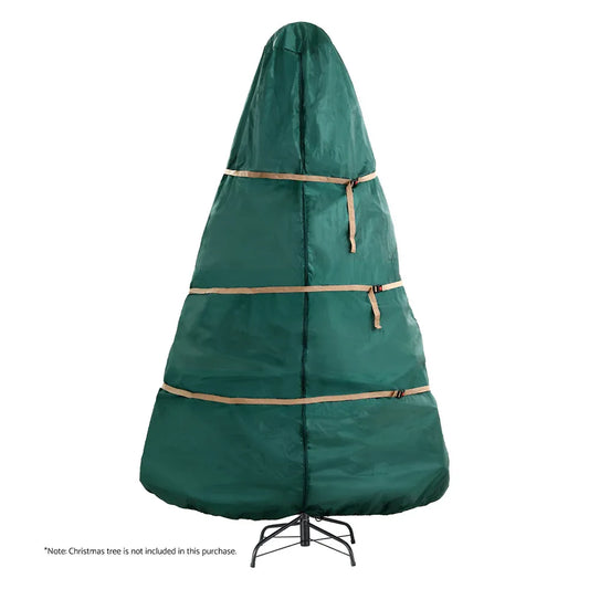 Jingle Jollys Christmas Tree Storage Bag Fits Up to 9ft Tree Xmas Bag Green - Mekamart Australia
