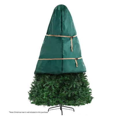 Jingle Jollys Christmas Tree Storage Bag Fits Up to 9ft Tree Xmas Bag Green - Mekamart Australia