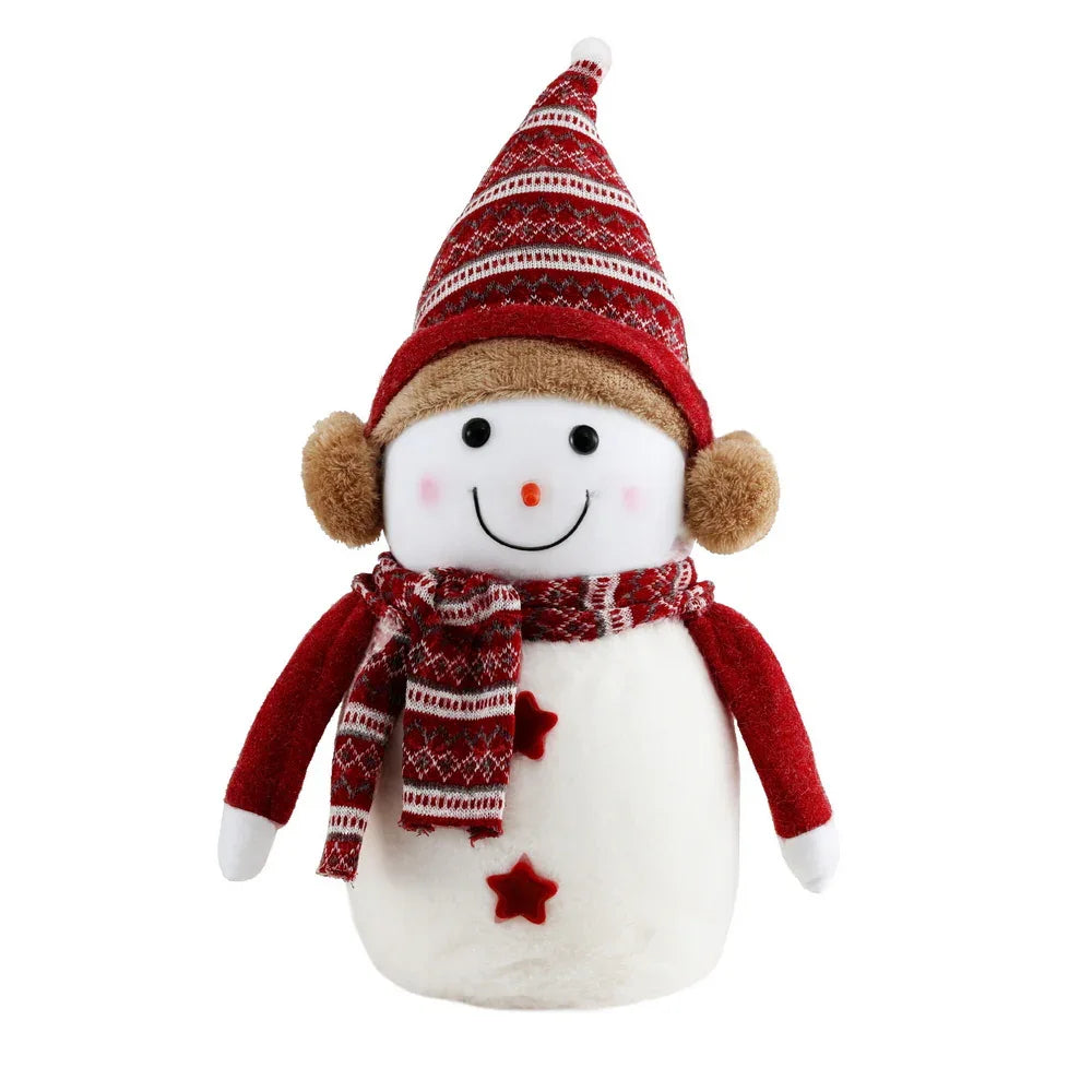 Jingle Jollys Christmas Snowman Handicraft Ornaments Party Decorations 45cm - Mekamart Australia