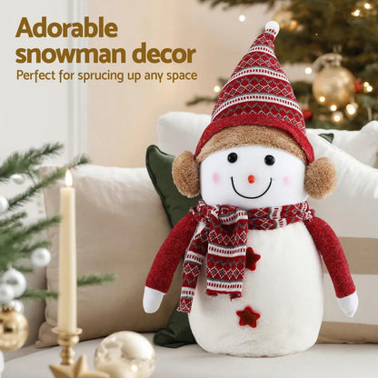 Jingle Jollys Christmas Snowman Handicraft Ornaments Party Decorations 45cm - Mekamart Australia