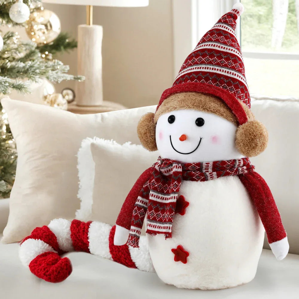 Jingle Jollys Christmas Snowman Handicraft Ornaments Party Decorations 45cm - Mekamart Australia