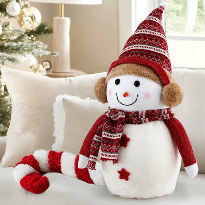 Jingle Jollys Christmas Snowman Handicraft Ornaments Party Decorations 45cm - Mekamart Australia
